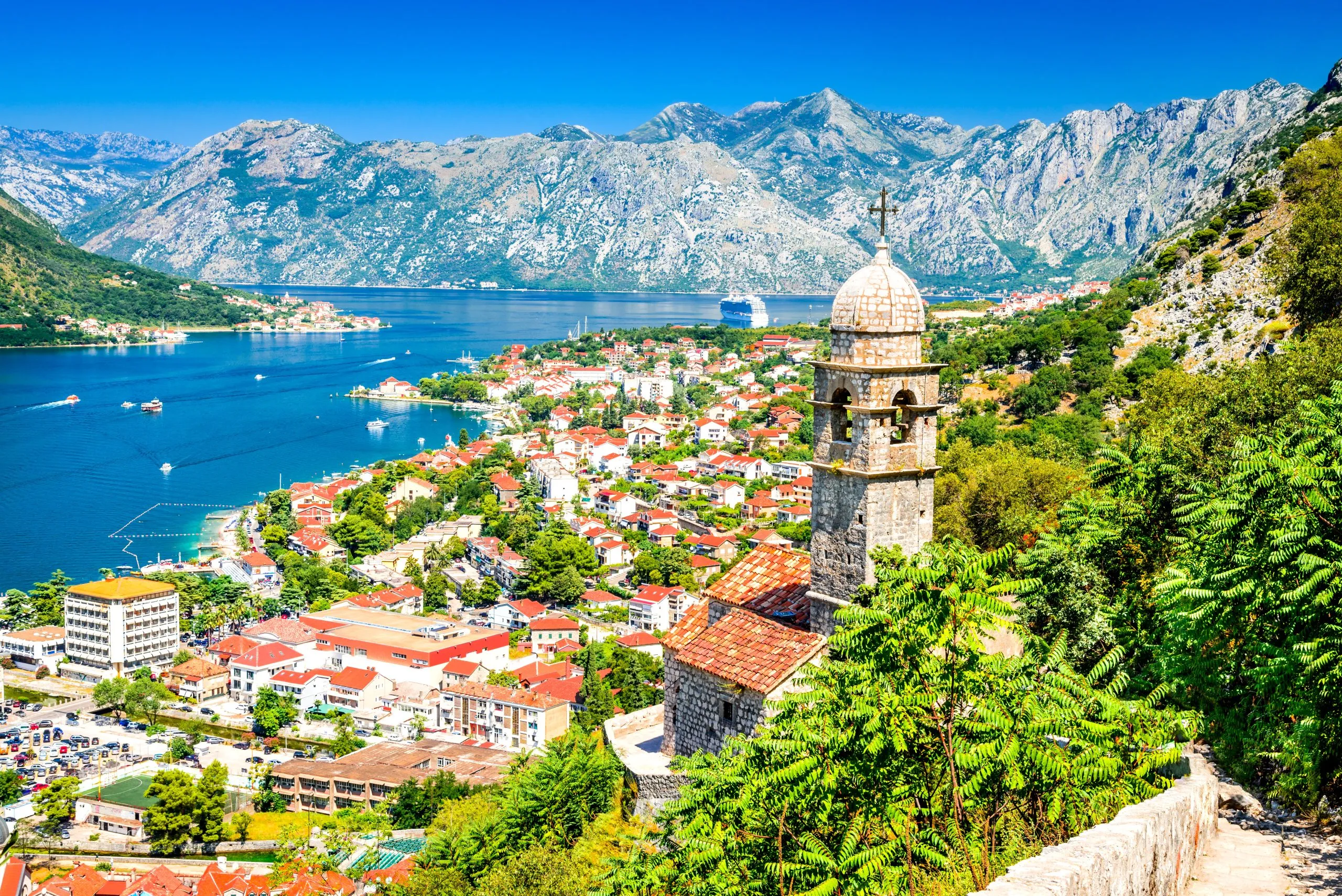 Kotor, Montenegro, Adriatische Zee